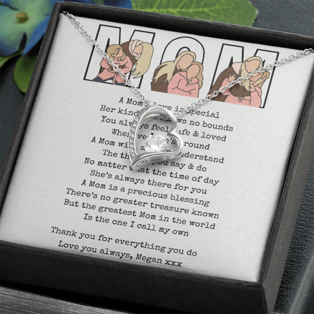 Personalized Mom Forever Love Necklace