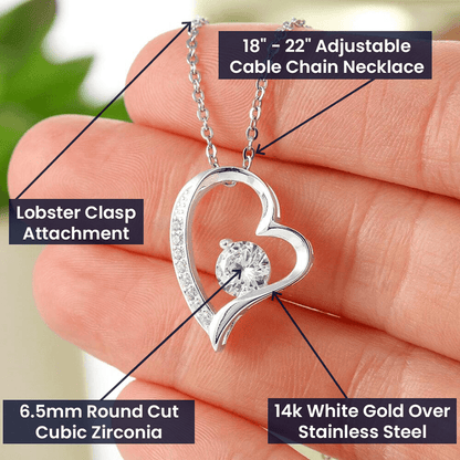 Personalized Mom Forever Love Necklace