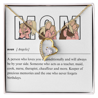 Personalized Mom Forever Love Necklace