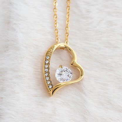 Personalized Mama Bear Forever Love Necklace