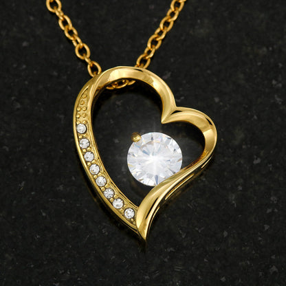 To My Man Forever Love Necklace