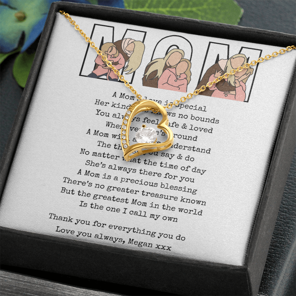 Personalized Mom Forever Love Necklace