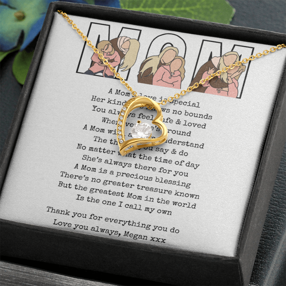 Personalized Mom Forever Love Necklace