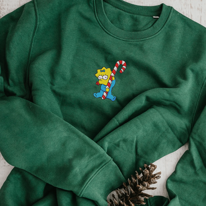 Personalized Embroidered Christmas The Simpsons Hoodie Sweatshirt T-Shirt