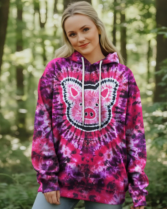 HAPPY PIG PINK ALL OVER PRINT - TLNO2911252