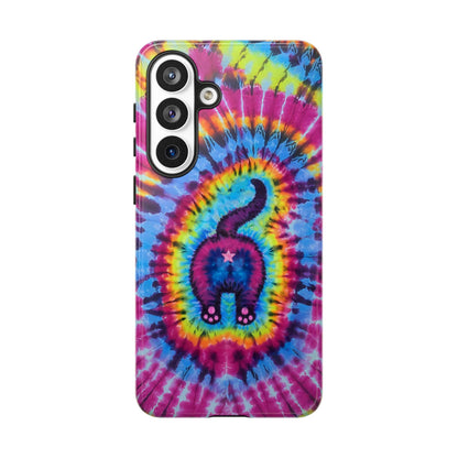 CAT COLORFUL SWIRL PATTERN PHONE CASE - TLTW1404263