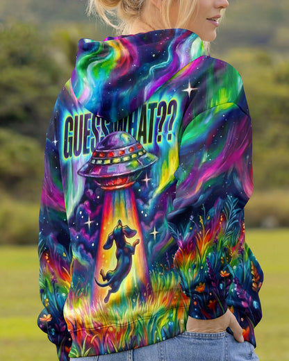 COSMIC ABDUCTION DACHSHUND DOG PSYCHEDELIC ALL OVER PRINT - RI2005261