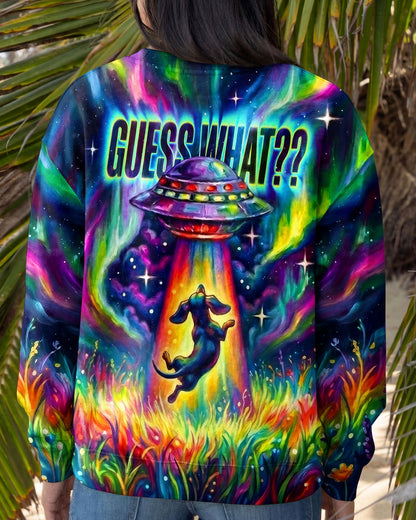 COSMIC ABDUCTION DACHSHUND DOG PSYCHEDELIC ALL OVER PRINT - RI2005261