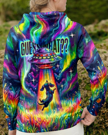 COSMIC ABDUCTION DACHSHUND DOG PSYCHEDELIC ALL OVER PRINT - RI2005261