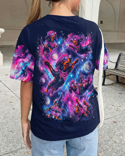 PSYCHEDELIC SPACE DACHSHUND DOG DREAMSCAPE ALL OVER PRINT – RI2005262
