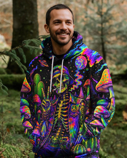 SKELETON COSMIC DESERT ALL OVER PRINT   - TLNO1305261