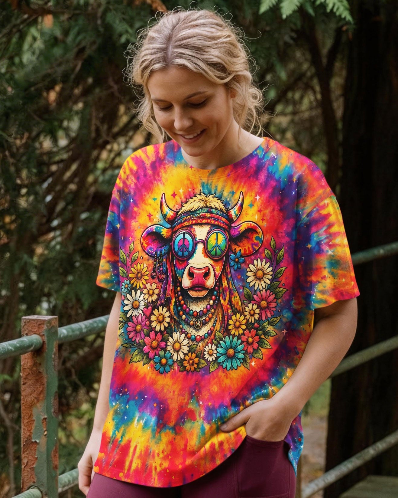 SUCK IT UP BUTTERCUP COW ALL OVER PRINT - TLNO2805262