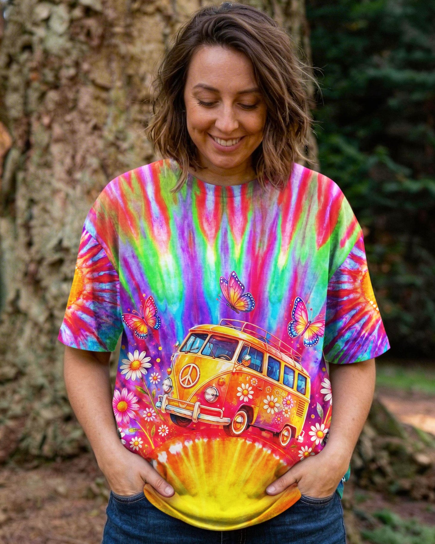 RUNNING AGAINST THE WIND BUS SUN ALL OVER PRINT - TLNO1305262