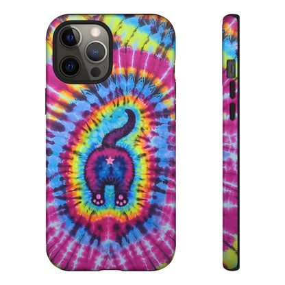 CAT COLORFUL SWIRL PATTERN PHONE CASE - TLTW1404263