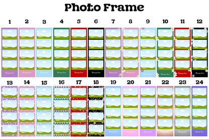 Personalized Photo Strip Christmas Keychain Ornament