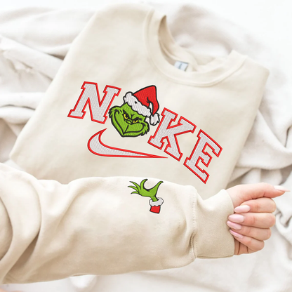 Personalized Embroidered Matching Christmas Hoodie Sweatshirt T-Shirt