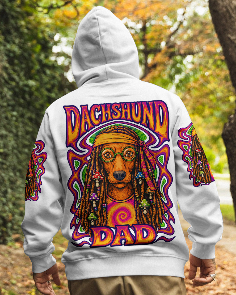 DACHSHUND DAD DOG ALL OVER PRINT - TLHN2705263