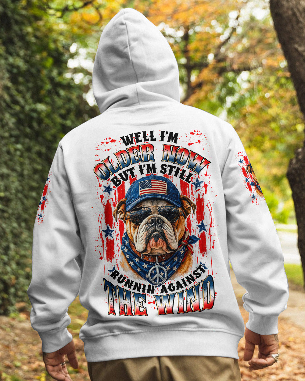 RUNNING AGAINST THE WIND BULLDOG ALL OVER PRINT - TYLN0405263