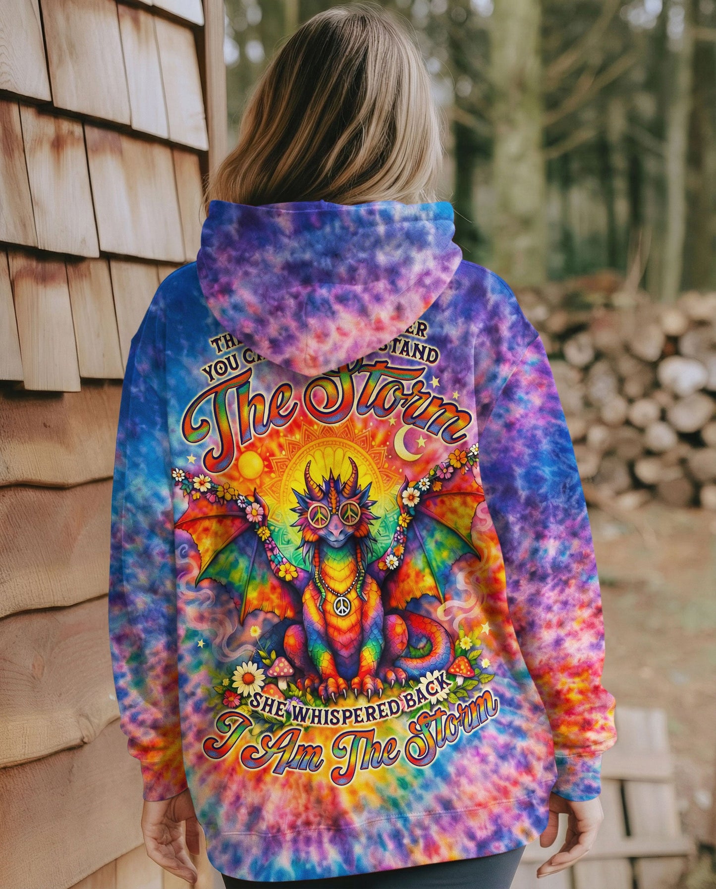 I AM THE STORM DRAGON SWIRL ALL OVER PRINT  - TLNO0804261