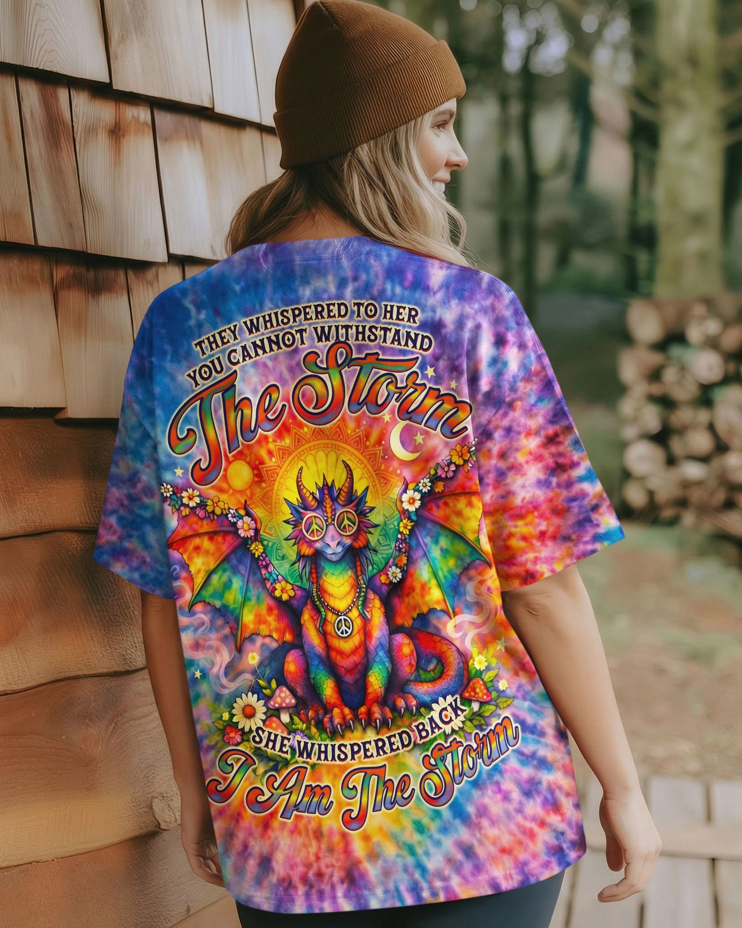 I AM THE STORM DRAGON SWIRL ALL OVER PRINT  - TLNO0804261