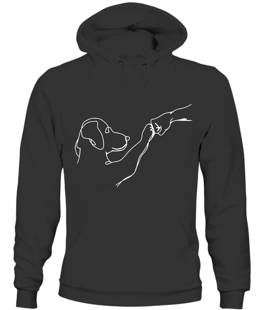 Dog High Five Graphic Apparel
