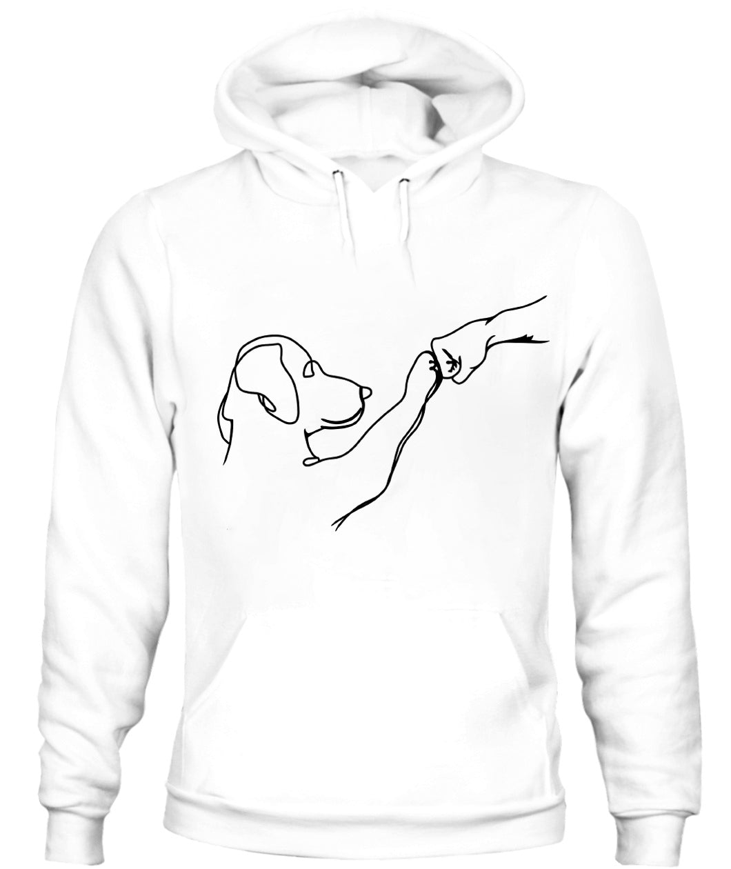 Dog High Five Graphic Apparel