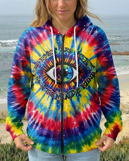 THE EYES ARE USELESS WHEN THE MIND IS BLIND ALL OVER PRINT SHIRT - KM1404261