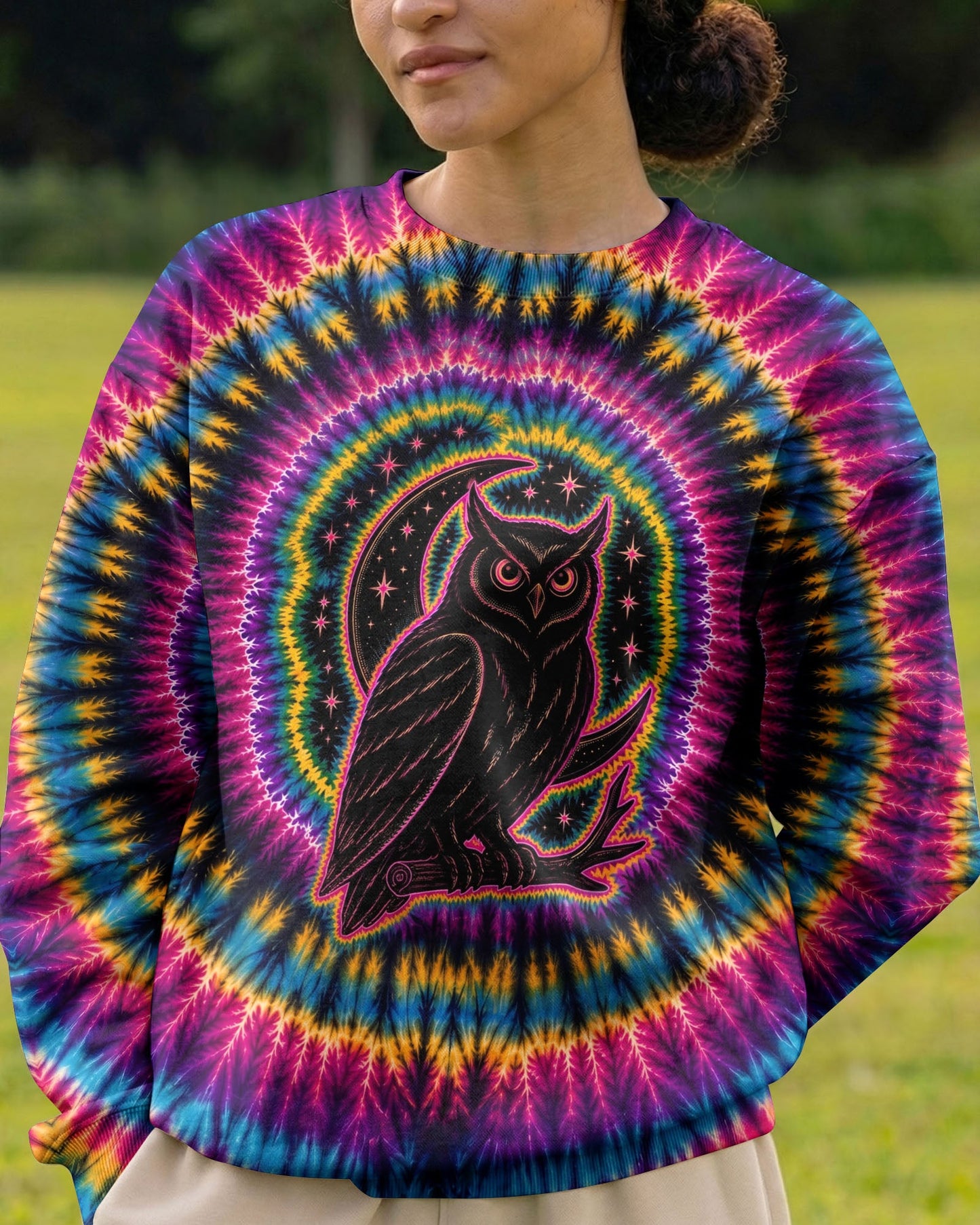 HELLO DARKNESS MY OLD FRIEND SWIRL ALL OVER PRINT - KMTM0405261