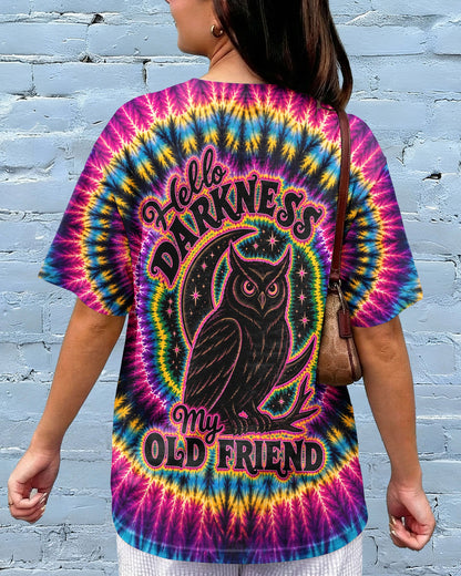 HELLO DARKNESS MY OLD FRIEND SWIRL ALL OVER PRINT - KMTM0405261