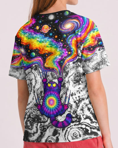 SCRATCHING CAT GALAXY KIDS ALL OVER PRINT - KMTM1006262