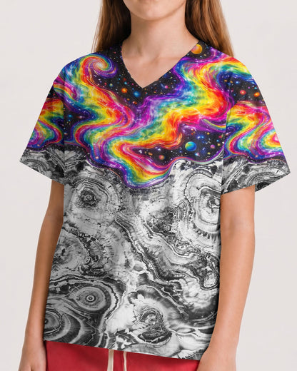 SCRATCHING CAT GALAXY KIDS ALL OVER PRINT - KMTM1006262