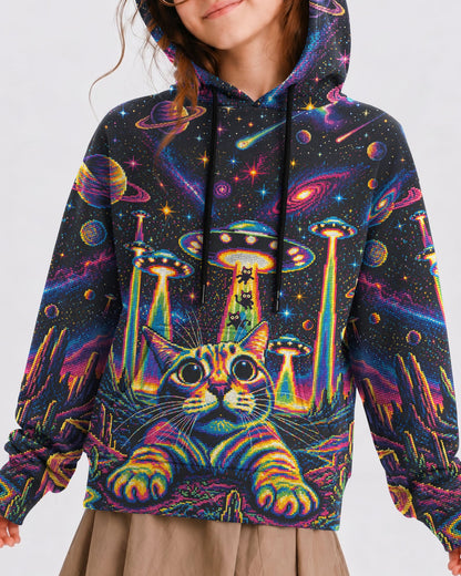 COSMIC KITTEN UFO ADVENTURE KIDS ALL OVER PRINT - KMTM1106261