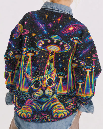 COSMIC KITTEN UFO ADVENTURE KIDS ALL OVER PRINT - KMTM1106261