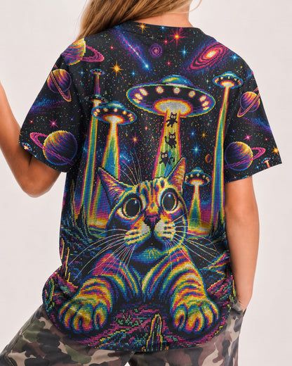 COSMIC KITTEN UFO ADVENTURE KIDS ALL OVER PRINT - KMTM1106261