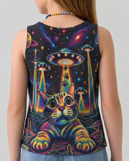 COSMIC KITTEN UFO ADVENTURE KIDS ALL OVER PRINT - KMTM1106261