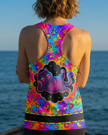 ALLERGIC TO IDIOTS CAT PSYCHEDELIC ALL OVER PRINT - KMTM1206261
