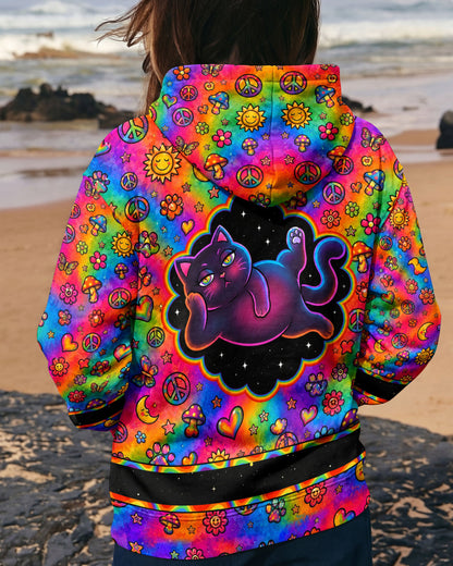 ALLERGIC TO IDIOTS CAT PSYCHEDELIC ALL OVER PRINT - KMTM1206261