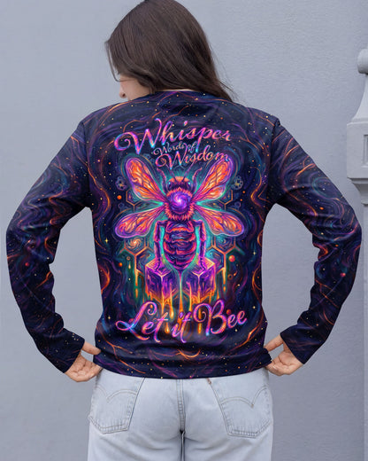 WHISPER WORDS OF WISDOM LET IT BE BEE GALAXY ALL OVER PRINT - KMTM1505261