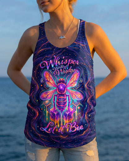 WHISPER WORDS OF WISDOM LET IT BE BEE GALAXY ALL OVER PRINT - KMTM1505261