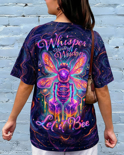WHISPER WORDS OF WISDOM LET IT BE BEE GALAXY ALL OVER PRINT - KMTM1505261