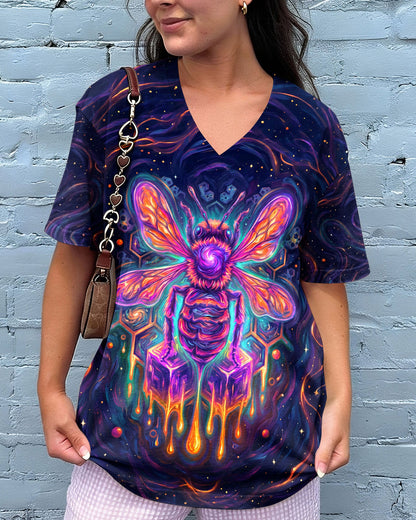 WHISPER WORDS OF WISDOM LET IT BE BEE GALAXY ALL OVER PRINT - KMTM1505261