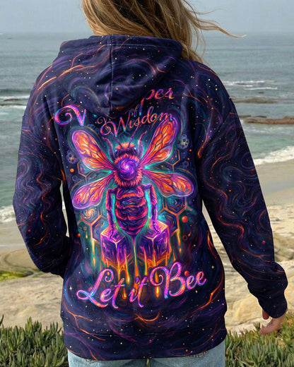 WHISPER WORDS OF WISDOM LET IT BE BEE GALAXY ALL OVER PRINT - KMTM1505261