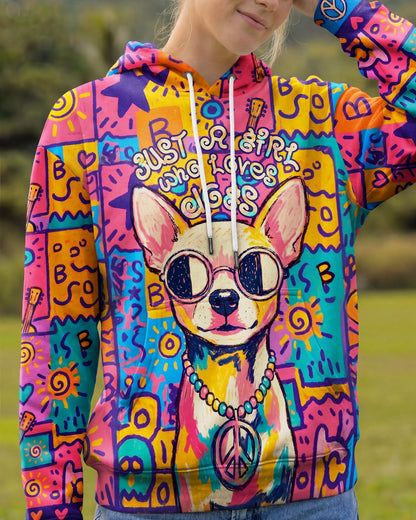 JUST A GIRL WHO LOVES DOGS ALL OVER PRINT - KMTM2004261