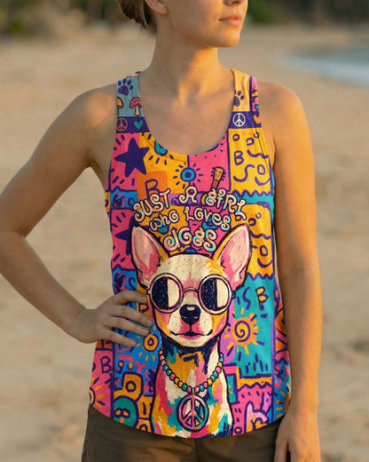 JUST A GIRL WHO LOVES DOGS ALL OVER PRINT - KMTM2004261