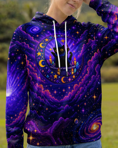 GALAXY WITCH CAT PIXEL ALL OVER PRINT - KMTM2205261