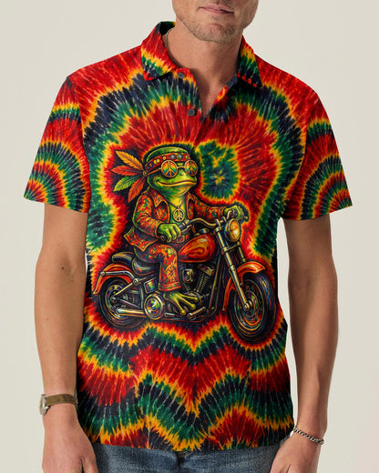 RUNNING AGAINST THE WIND FROG SWIRL ALL OVER PRINT - KMTM2304261