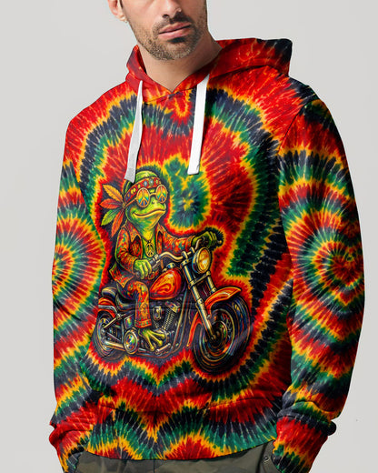 RUNNING AGAINST THE WIND FROG SWIRL ALL OVER PRINT - KMTM2304261