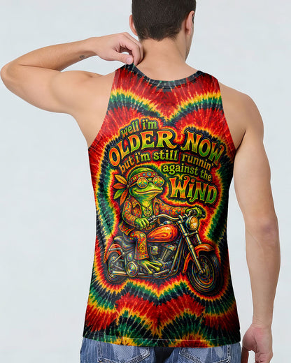 RUNNING AGAINST THE WIND FROG SWIRL ALL OVER PRINT - KMTM2304261