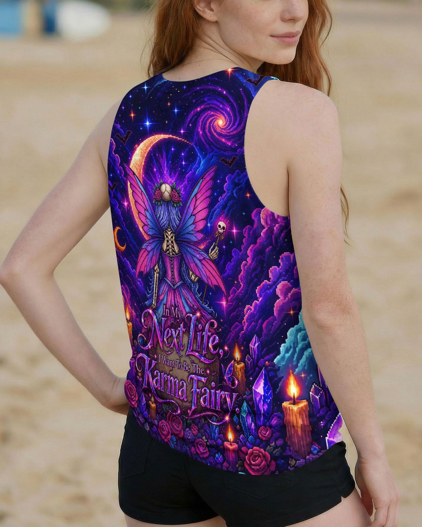 KARMA FAIRY SKELETON PIXEL ALL OVER PRINT – KMTM2605261