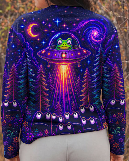 COSMIC FROG UFO PIXEL GALAXY ALL OVER PRINT – KMTM2705261